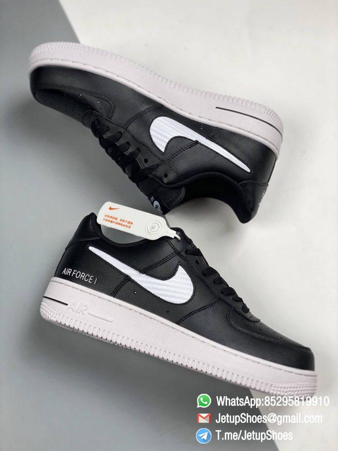 RepSneakers,Air Force 1,Air Force 07,Air Force 1 07 LV8,Air Force 1 07 LV8 Cut Out Swoosh,Air Force 1 07 LV8 Cut Out Swoosh Black White,CZ7377-001,AF1, AF1 07 LV8,AF1 07 LV8 Cut Out Swoosh,AF1 Cut Out Swoosh Black White,AF1 07 LV8 Black White,Best Replica SNKRS