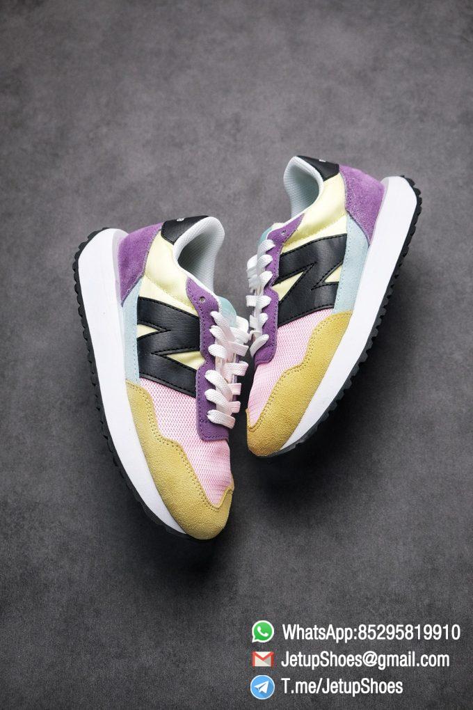 Best Replica 2021 New Balance 237 Yellow Purple Pink SKU MS237LB3 High Quality Running Shoes 03