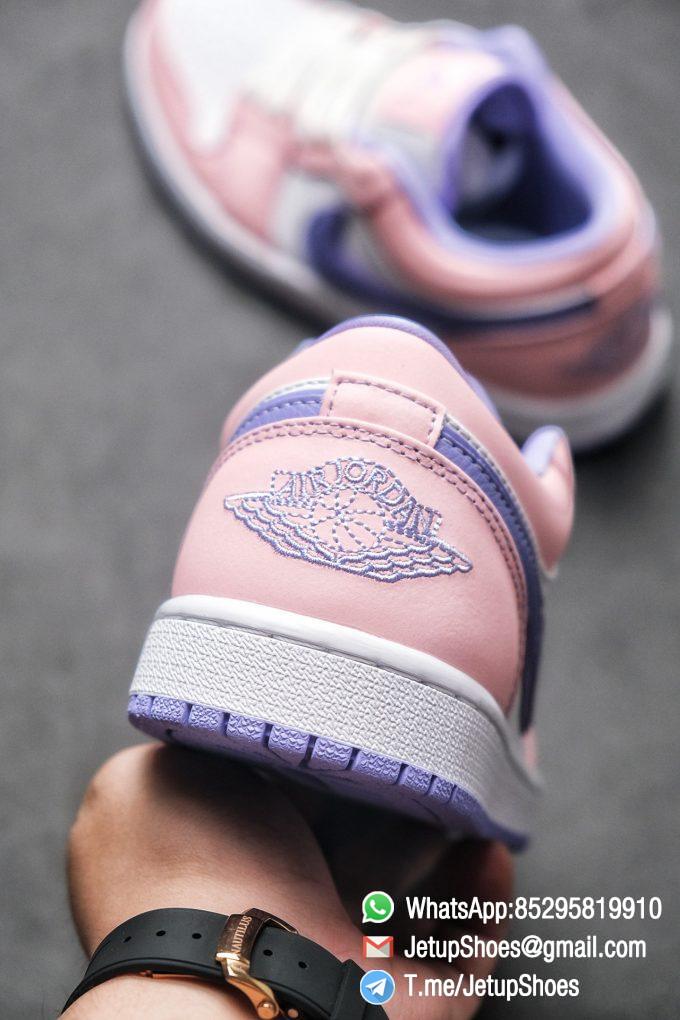 Best Replica Air Jordan 1 Low SE Arctic Punch Crisp White Upper Soft Pink Overlays Top Quality Supplier 08