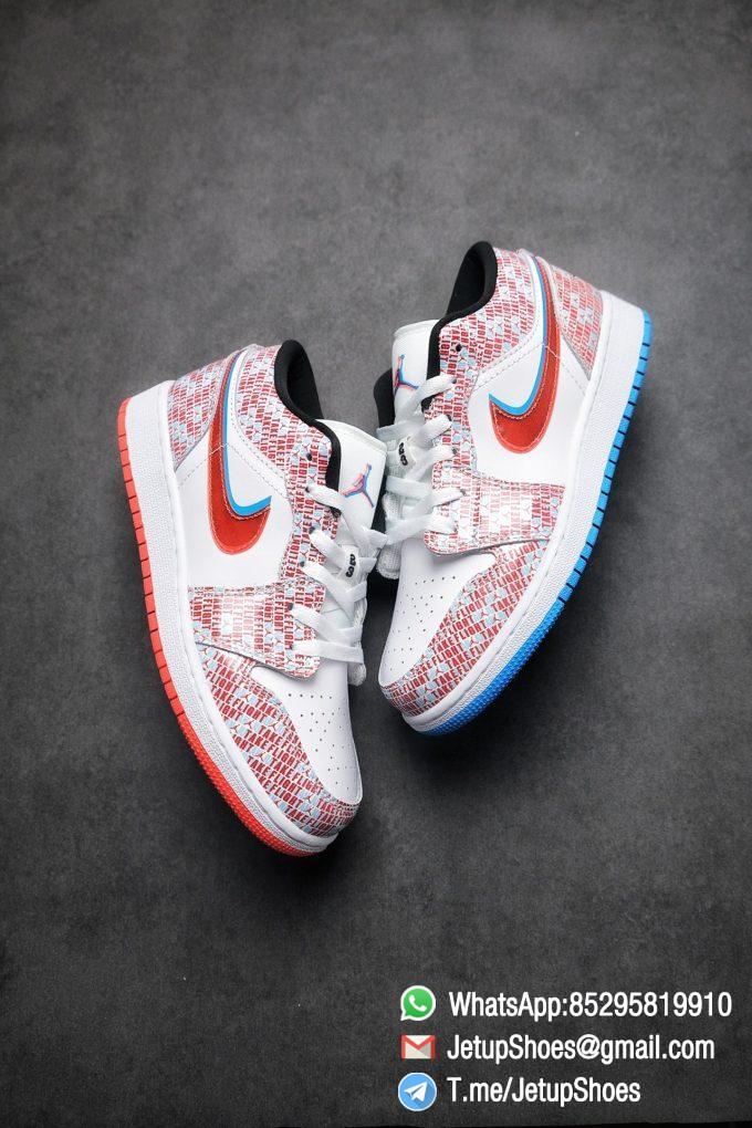 Best Replica Air Jordan 1 Low SE GS Take Flight with 3D Glasses Theme SKU DD1527 114 Top RepSneakers 03