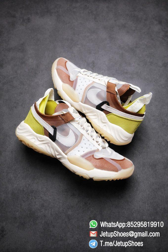 Best Replica Air Jordan Delta SP Sail Brown Light Green Running Shoes CW0783 104 Top Quality Sneakers Store 01