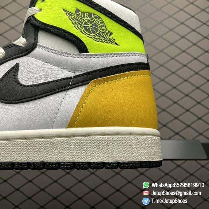 Best Replica Air Jordan 1 Retro High OG Volt Gold White Black Volt University Gold Top Repsneakers Supplier Store 04