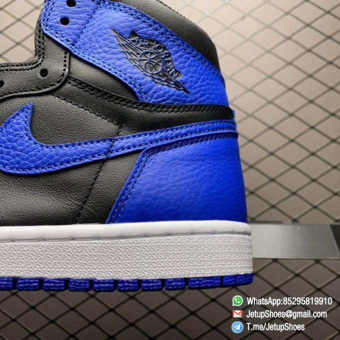 RepSneakers AJ1 Retro High OG Royal 2017 One of the Top 3 Air Jordan 1 Retro Colorways Black Blue Upper Michael Jordan Never Wore It on The Court SKU 555088 007 07