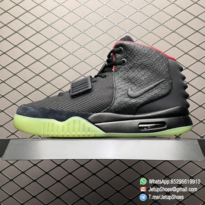 Best Repsneakers Nike Air Yeezy 2 NRG Solar Red Sneaker SKU 508214 006 Top Qualtiy Replica Sneakers 01