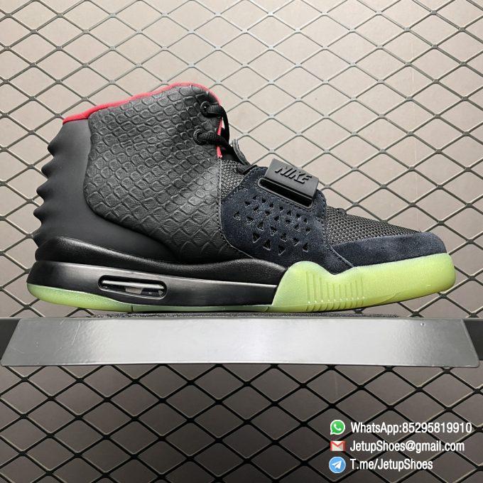 Best Repsneakers Nike Air Yeezy 2 NRG Solar Red Sneaker SKU 508214 006 Top Qualtiy Replica Sneakers 02