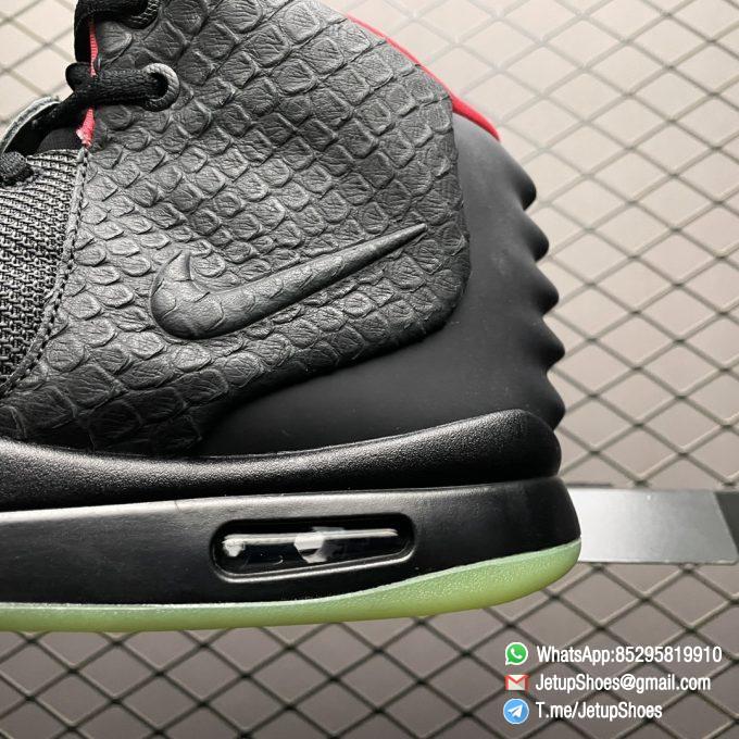 Best Repsneakers Nike Air Yeezy 2 NRG Solar Red Sneaker SKU 508214 006 Top Qualtiy Replica Sneakers 04