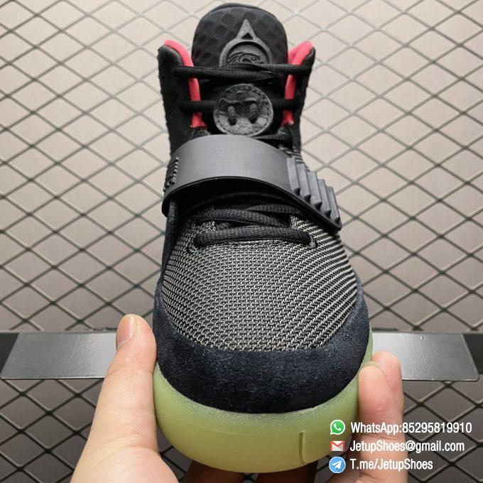 Best Repsneakers Nike Air Yeezy 2 NRG Solar Red Sneaker SKU 508214 006 Top Qualtiy Replica Sneakers 06