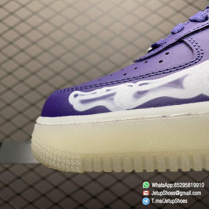 RepSneakers Nike Air Force 1 Low Purple Skeleton Sneaker SKU CU8067 500 Best Qulity Rep Sneakers 03