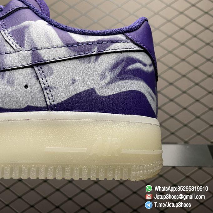 RepSneakers Nike Air Force 1 Low Purple Skeleton Sneaker SKU CU8067 500 Best Qulity Rep Sneakers 04