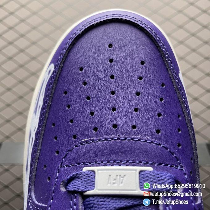 RepSneakers Nike Air Force 1 Low Purple Skeleton Sneaker SKU CU8067 500 Best Qulity Rep Sneakers 08