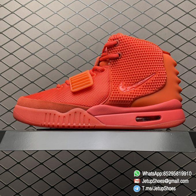 RepSneakers Nike Air Yeezy 2 SP Red October Basketball Culture Sneakers SKU 508214 660 Super Replica Shoes 01