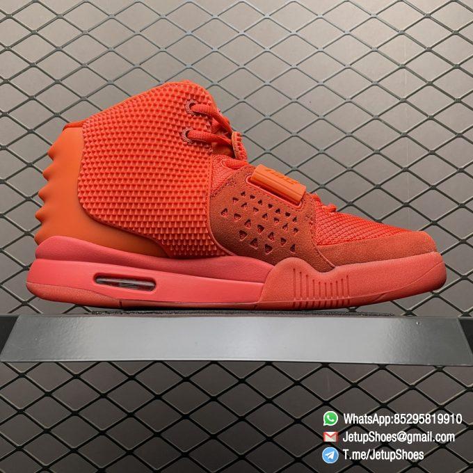 RepSneakers Nike Air Yeezy 2 SP Red October Basketball Culture Sneakers SKU 508214 660 Super Replica Shoes 02