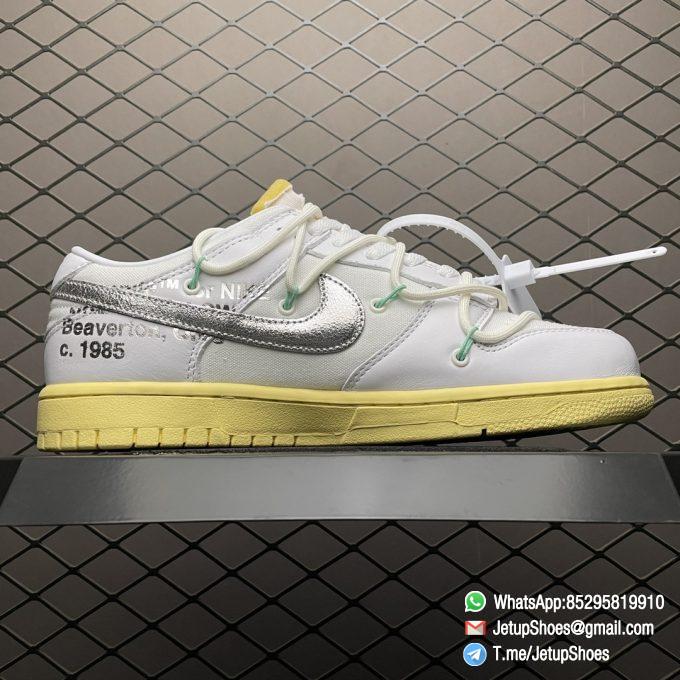 RepSneakers Off White x Dunk Low Lot 01 of 50 Sneaker SKU DM1602 127 Super Replica Sneakers 02