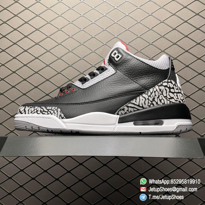 Repsneakers Air Jordan 3 Retro OG Black Cement 2018 SKU 854262 001 Top Quality REP SNKRS 01