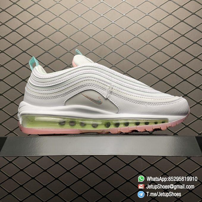 Repsneakers Nike Air Max 97 White Barely Green SKU DJ1498 100 Top Quality Rep Sneakers 02