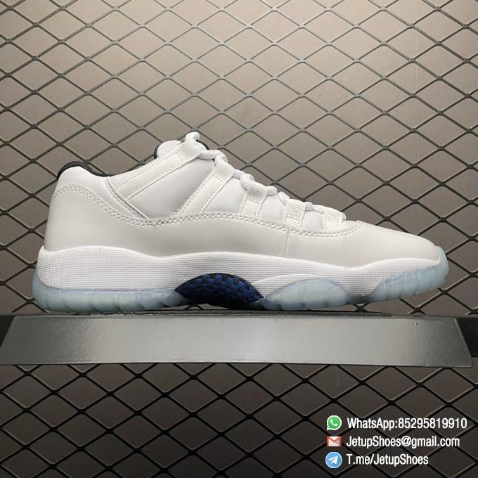 Best Replica Womens Air Jordan 11 Retro Low GS Legend Blue Sneakers SKU 528896 117 Top Quality SNKRS 02