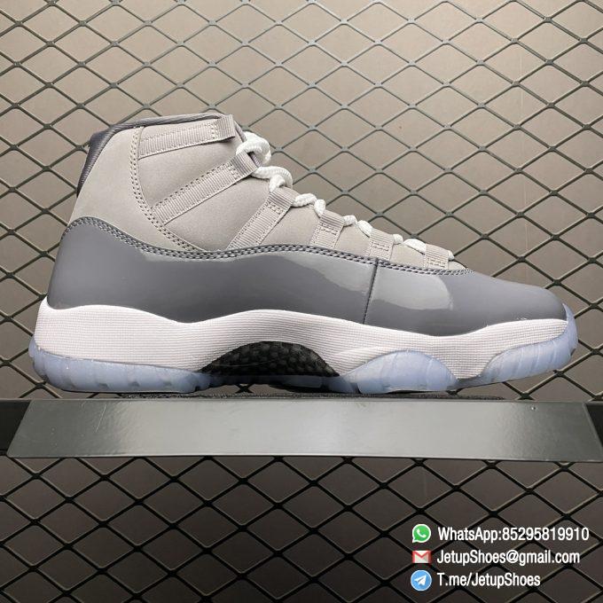 Repsneakers Air Jordan 11 Retro Cool Grey 2021 SKU CT8012 005 Best Replica AJ11 Cool Grey SNKRS 02