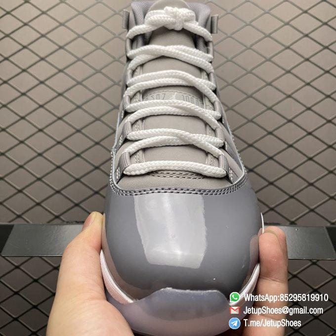 Repsneakers Air Jordan 11 Retro Cool Grey 2021 SKU CT8012 005 Best Replica AJ11 Cool Grey SNKRS 05