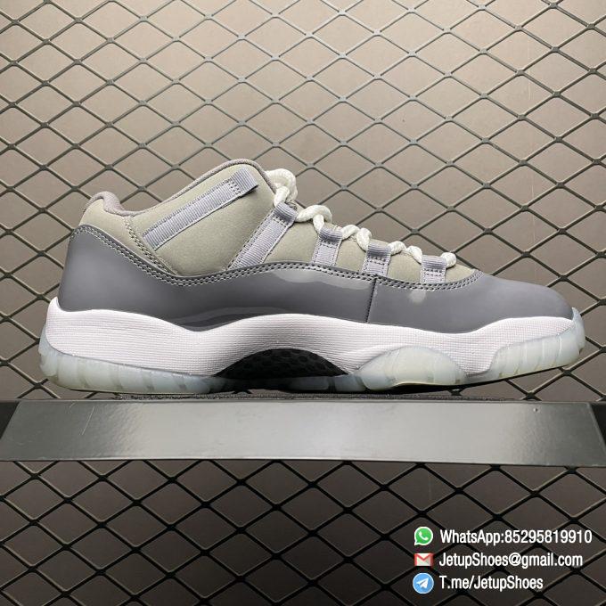 RepSneakers 2018 Air Jordan 11 Retro Low Cool Grey Basketball Sneakers SKU 528895 003 Top Quality Rep Snkrs 02