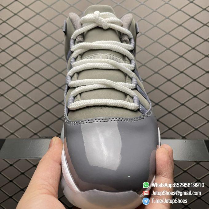 RepSneakers 2018 Air Jordan 11 Retro Low Cool Grey Basketball Sneakers SKU 528895 003 Top Quality Rep Snkrs 03