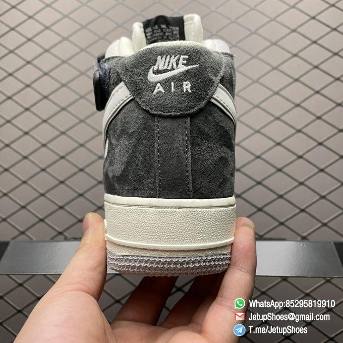 RepSneakers Air Force 1 07 Mid Sneakers Suede Overlay SKU DG9158 616 3M Effect NFC Function Top Quality Snkrs 04