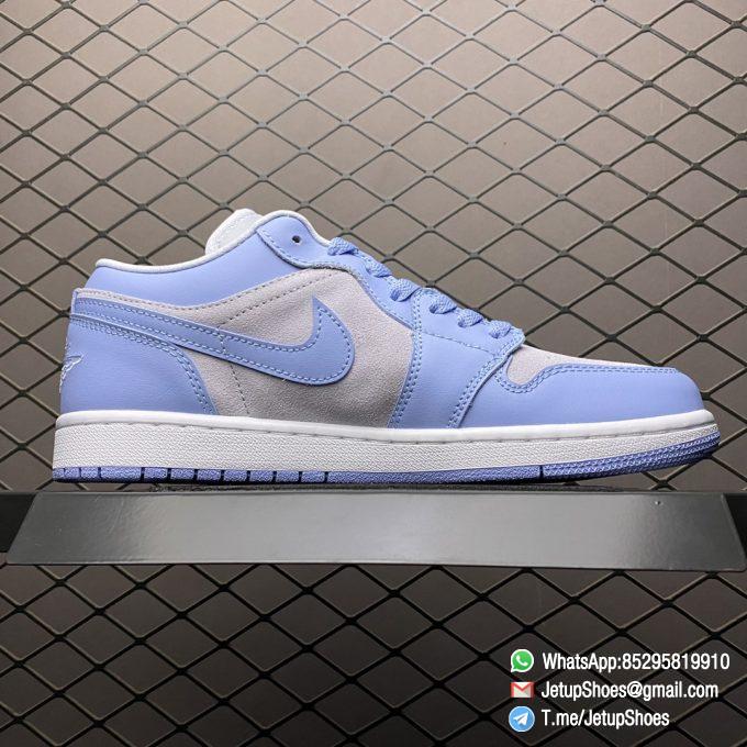 Replica AJ1 2021 Womens Air Jordan 1 Low University Blue SKU DC0774 050 Best RepSneakers 02