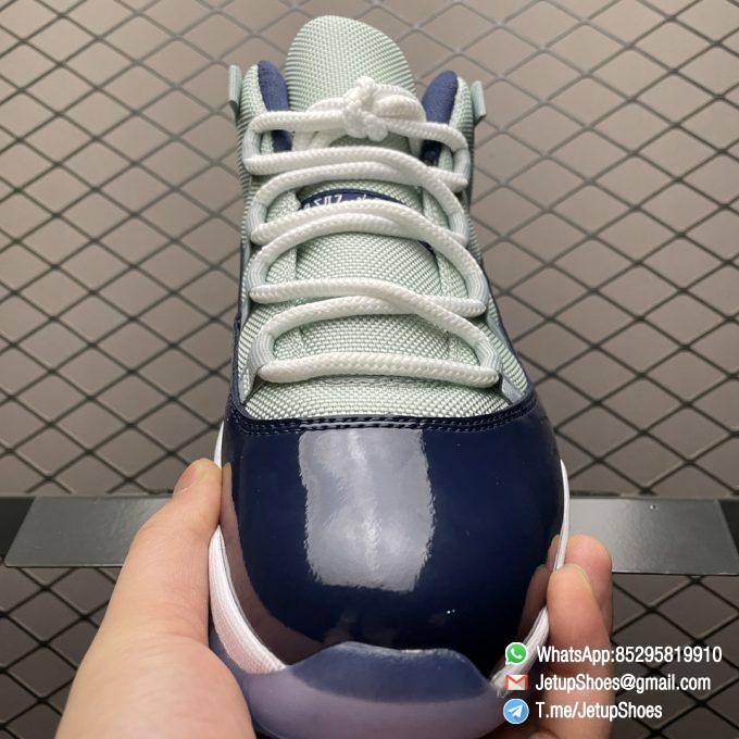 RepSneakers Air Jordan 11 Retro Low Georgetown Sneakers SKU 528895 007 Best Replica AJ11 SNKRS 05