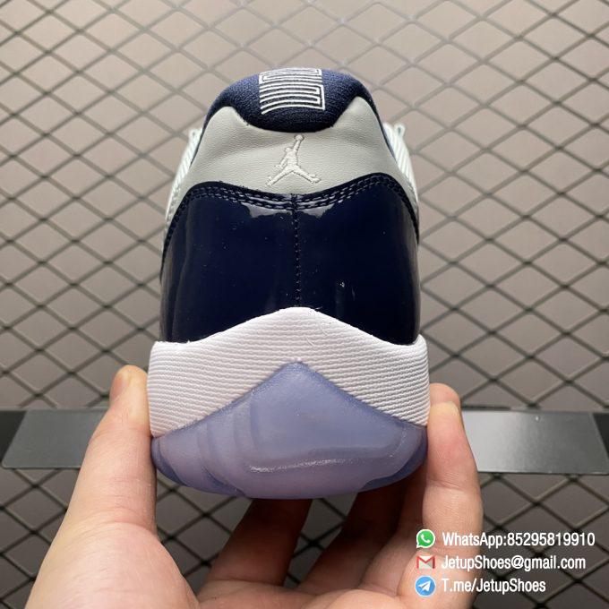 RepSneakers Air Jordan 11 Retro Low Georgetown Sneakers SKU 528895 007 Best Replica AJ11 SNKRS 06