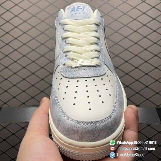 Best Replica Air Force 1 07 Sneakers Beige Haze Blue SKU CL5568 663 Top Rep AF1 03