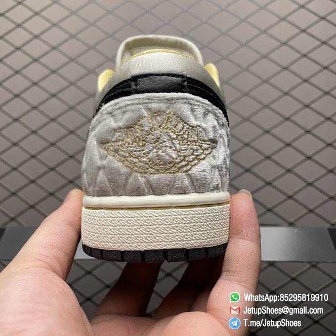 Best Replica Air Jordan 1 Low SE Beaded Swoosh SKU DV1762 001 4