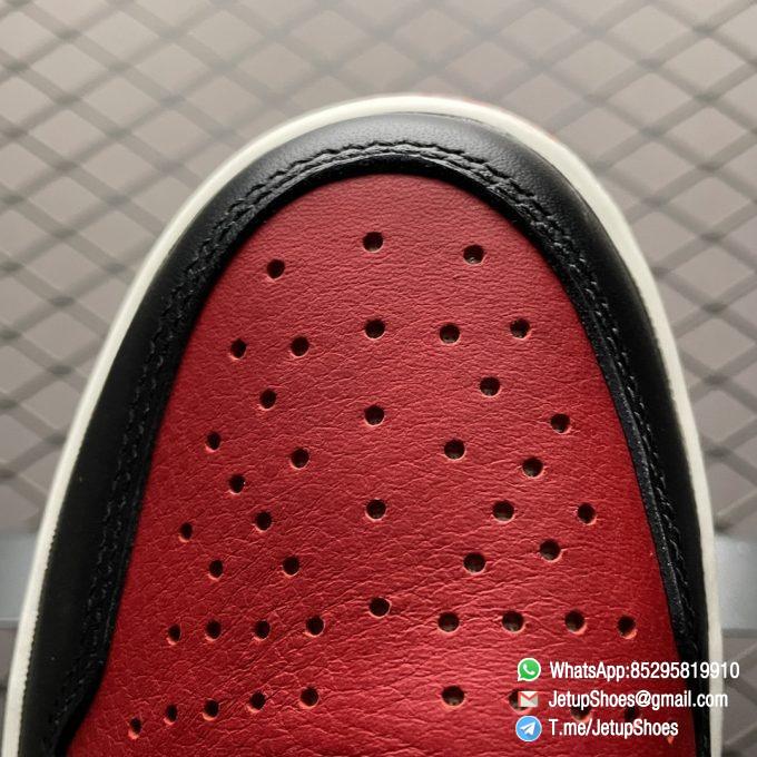 Best Replica Air Jordan 1 Retro High OG Bred Toe 2018 SKU 555088 610 Top Quality Sneakers 06