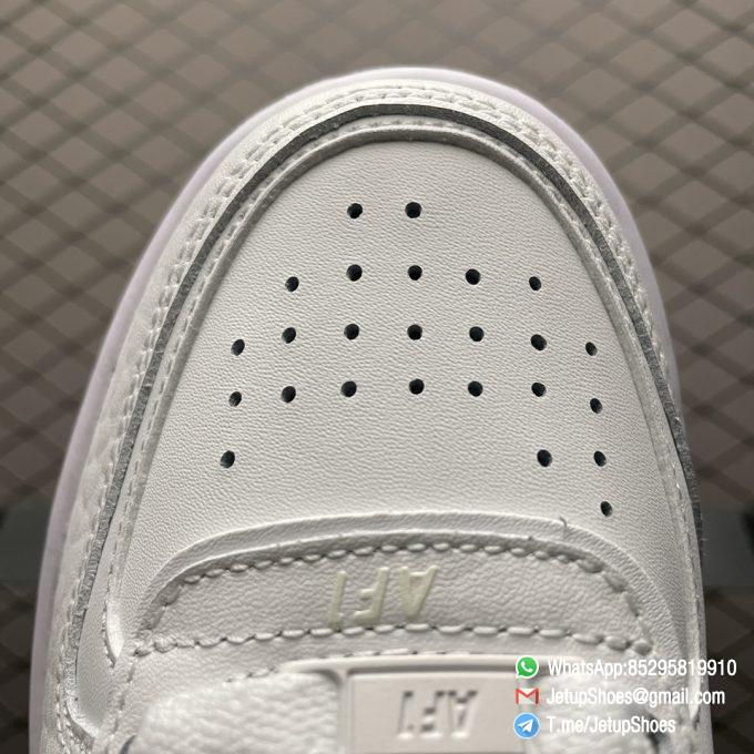 Best Replica Nike Wmns Air Force 1 Shadow White Metallic Silver SKU DQ8237 100 RepSNKRS 07