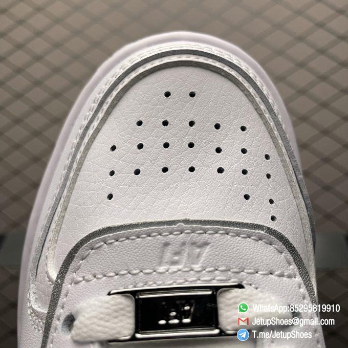 RepSneakers Wmns Air Force 1 Shadow White Metallic Gold SKU DM3064 100 07