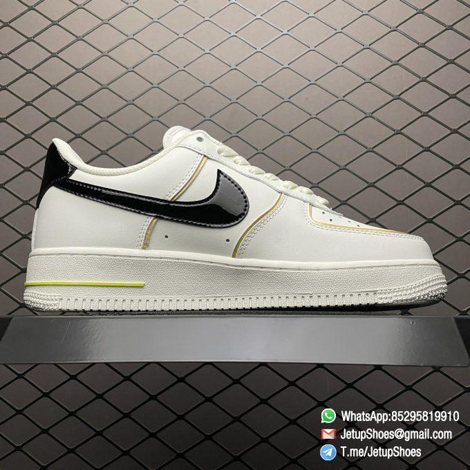 Replica Air Force 1 07 Beige Gold Gradeient Sneakers SKU ZX9856 599 2