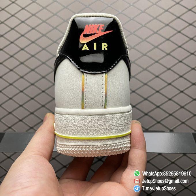 Replica Air Force 1 07 Beige Gold Gradeient Sneakers SKU ZX9856 599 4