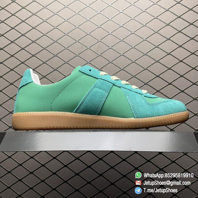 Top Quality Rep Maison Margiela Replica Sneakers Aquamarine Green SKU S57WS0236 P1895 RepShoes 02