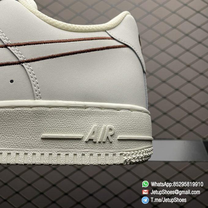 RepSneakers Air Force 1 07 Off White Coffee Sneakers SKU CL6326 138 High Quality Fake AF1 6