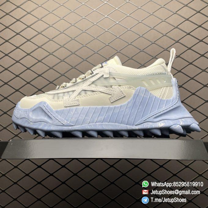 RepSneakers Off White ODSY 1000 Beige Blue Marble Sneakers FashionReps RepSnkrs 01