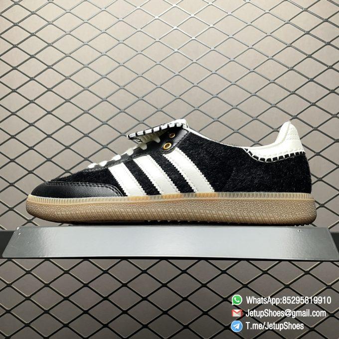 RepSneakers Wales Bonner x Adidas Samba Pony Tonal Black IE0580 Fur Upper FashionReps Snkrs 01