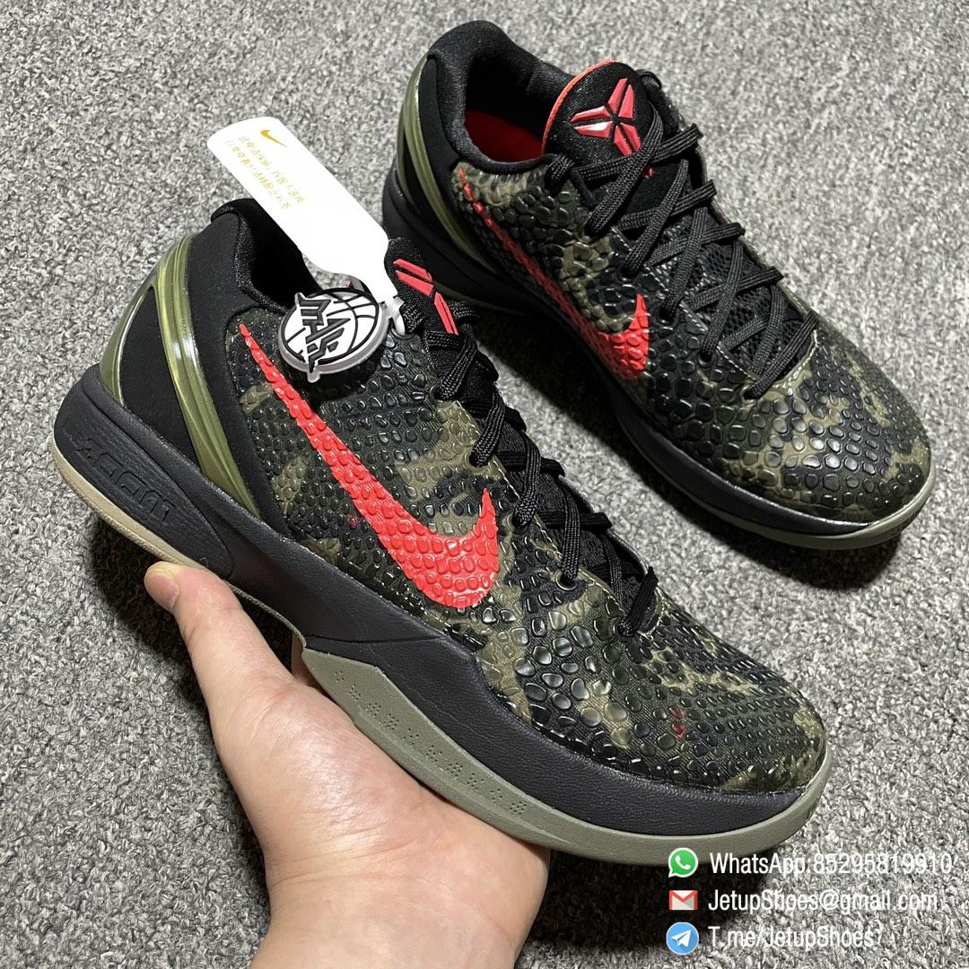 Designer Replica Sneakers Nike Zoom Kobe 4 Italian Camo Basketball Sneakers SKU FQ3546 001 FashionReps Snkrs 12