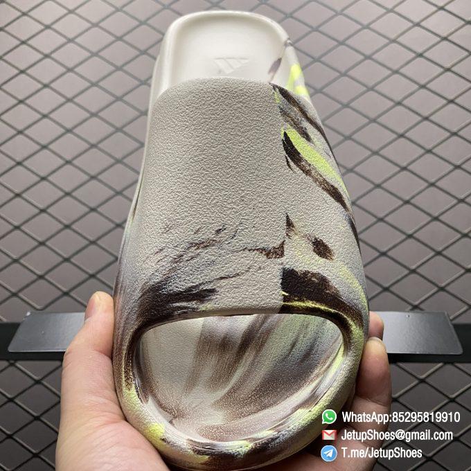 RepSneakers AD Original Yeezy Slide MXMOGR Painting Yellow Brown SKU FZ5899 FashionReps Snkrs 05