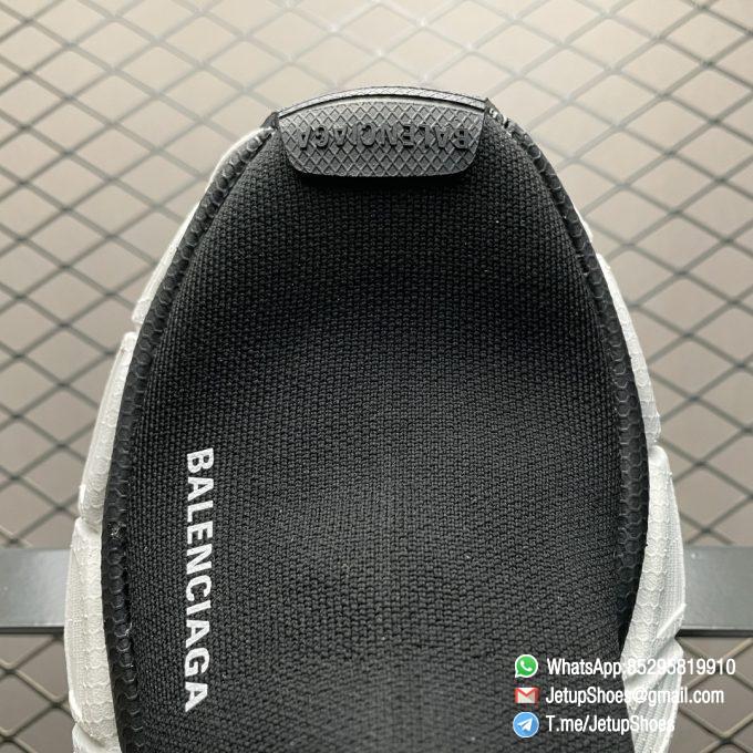 RepSneakers Balenciaga 3XL Sock Sneakers Black White Knit Upper SKU 758429 W2DG1 1090 FashionReps Snkrs 05