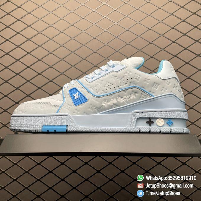 RepSneakers 2024 Tyler the Creator x Louis Vuitton Trainer Blue FashionReps Designer Sneakers 01