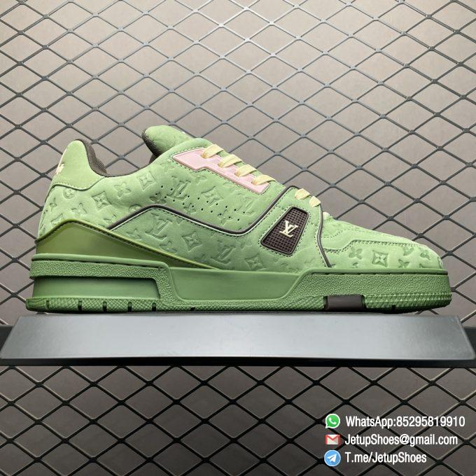 RepSneakers 2024 Tyler the Creator x Louis Vuitton Trainer Green FashionReps Designer Sneakers 02