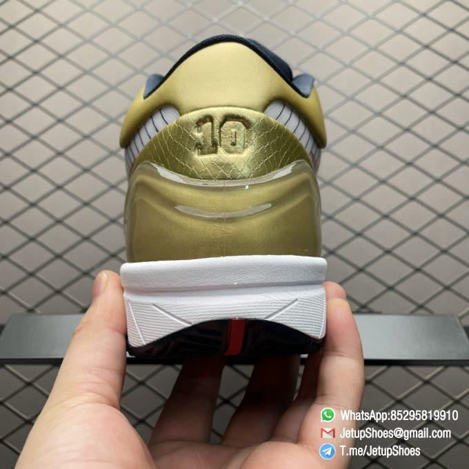 RepSneakers Zoom Kobe 4 Gold Medal Sneakers SKU 344335 141 FashionReps Replica Kobe 4 Snkrs 06