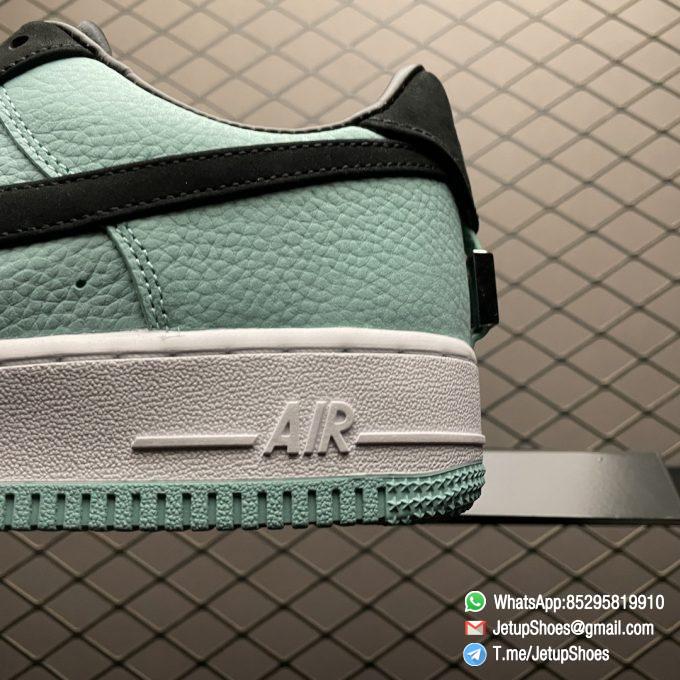 Nike Air Force 1 1837 Tiffany Blue Upper Black Swoosh DZ1382 002 Replica AF1 Sneakers 04