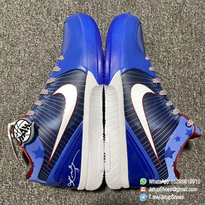 RepSneakers 2024 Zoom Kobe 4 Protro Philly Blue White University Red FQ3545 400 Replica KB4 Sneakers 09