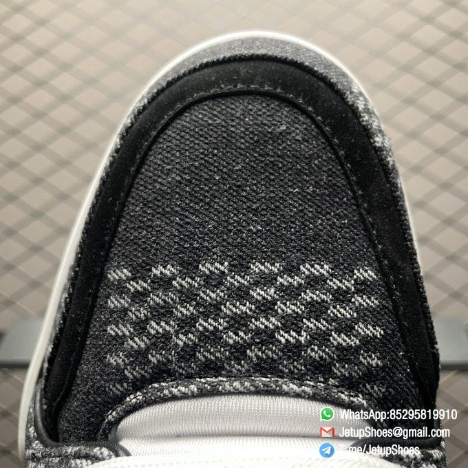 RepSneakers LV Trainer Denim Damier 3D Black 1AD6FG Signature 54 Best Rep Designer Sneakers 07